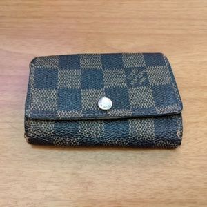 Louis Vuitton Damier Key Holder/Wallet 1528***